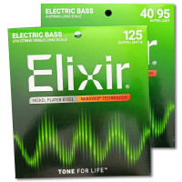 Струны Elixir 40-125 Nanoweb