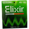 Elixir 45-130 Nanoweb (14777) стальные струны на бас