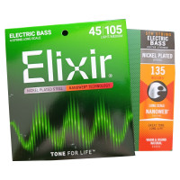 Струны Elixir Nanoweb 45-135